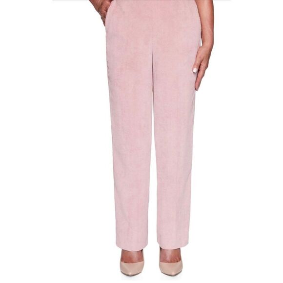 Alfred Dunner Women’s Size 18 Plush Ave Pants in Tea Rose - Picture 7 of 8